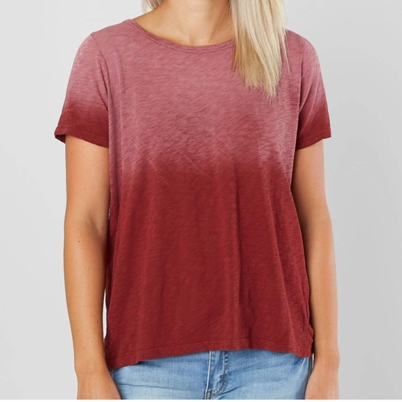 Tops - White crow ombré burnout T-shirt